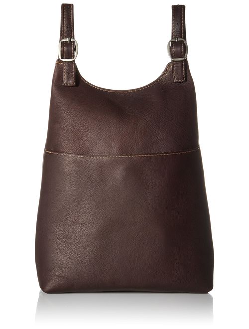 Le Donne Leather Women's Sling BackPack Purse