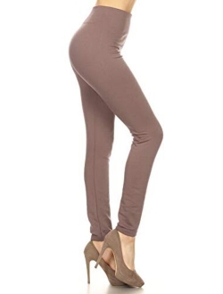 Women's Popular REG/Plus Premium Warm Fleece Lined Leggings Tights Pants