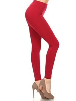 Women's Popular REG/Plus Premium Warm Fleece Lined Leggings Tights Pants