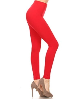 Women's Popular REG/Plus Premium Warm Fleece Lined Leggings Tights Pants