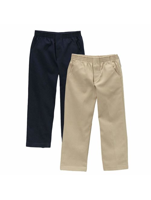 unik Boy's Uniform All Elastic Waist Pull-on Pants BU03