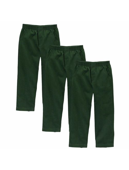 unik Boy's Uniform All Elastic Waist Pull-on Pants BU03