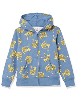 Girls' Fleece Zip-up Hoodie