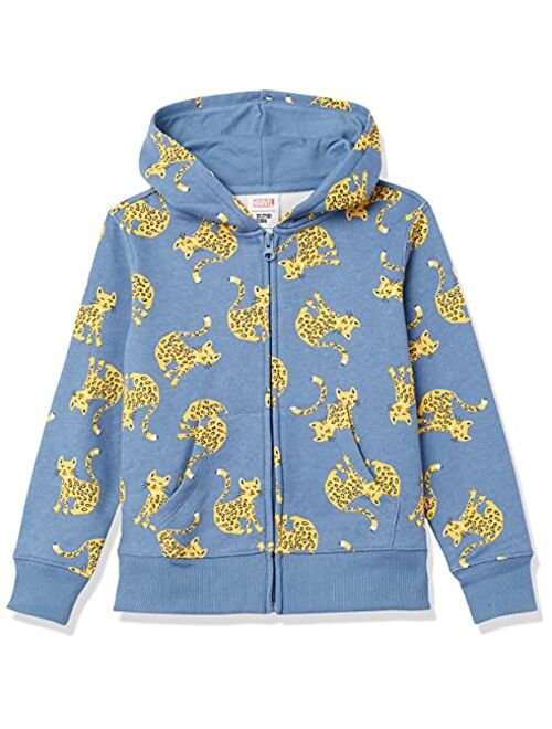 Amazon Essentials Girls' Fleece Zip-up Hoodie