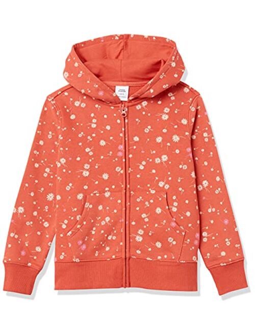 Amazon Essentials Girls' Fleece Zip-up Hoodie