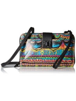 Sakroots Artist Circle Large Smartphone Cross-Body Phone Wallet