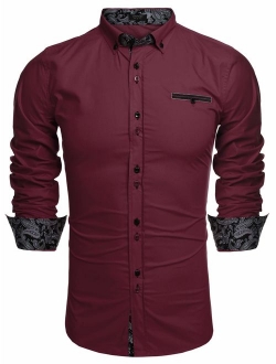 Men's Fashion Slim Fit Casual Shirt