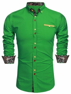 Men's Fashion Slim Fit Casual Shirt