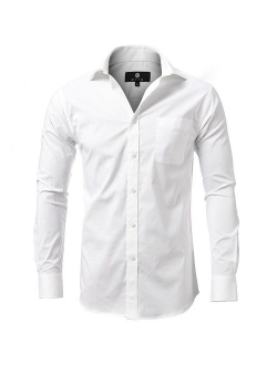 Diig Slim Regular Fit Work Shirt, Dress Shirt XS M 2 XL