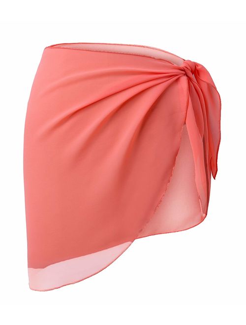 LIENRIDY Women's Sarong Swimsuit Cover Up Summer Beach Wrap Skirt Swimwear Bikini Cover-ups