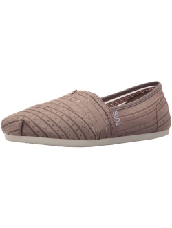 BOBS from Skechers Women's Plush Fashion Slip-On Flat