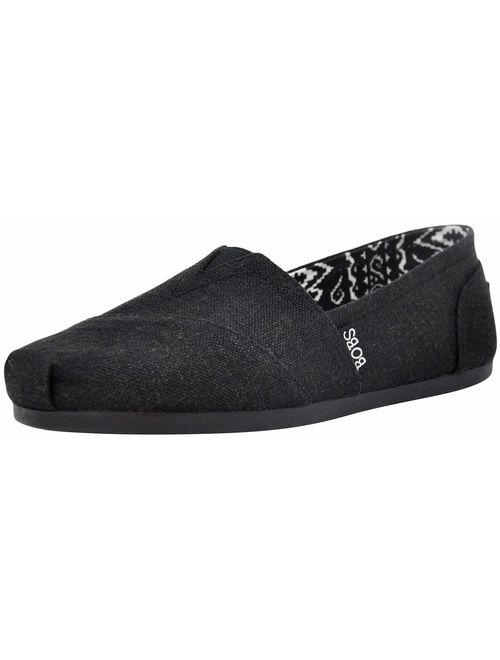 BOBS from Skechers Women's Plush Fashion Slip-On Flat