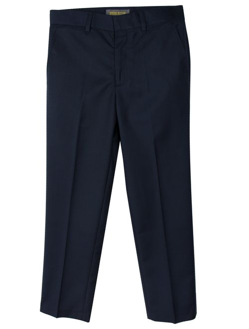 Spring Notion Boys' Flat Front Dress Pants