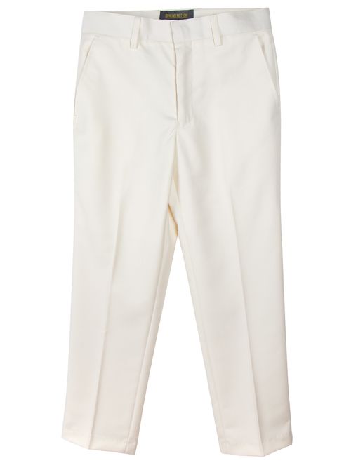 Spring Notion Boys' Flat Front Dress Pants