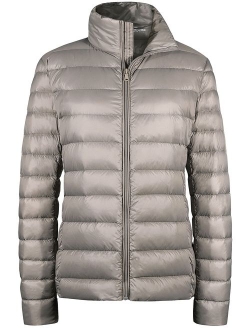 Wantdo Women's Packable Ultra Light Weight Short Down Jacket