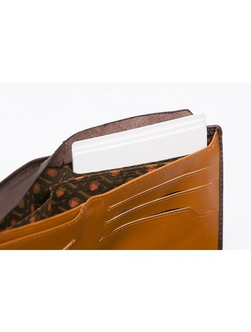 Bellroy Hide & Seek, slim leather wallet, RFID editions available (Max. 12 cards and cash)