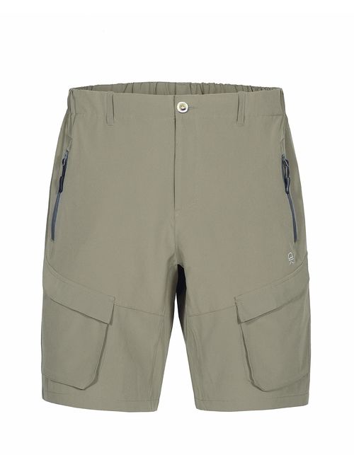 Little Donkey Andy Men's Stretch Quick Dry Cargo Shorts for Hiking, Camping, Travel