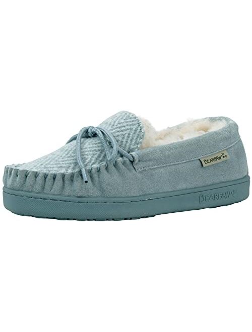 Bearpaw Women's Moc II Women's Sheepskin Moccasins Slippers