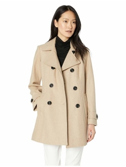 Women's Classic Double Breasted Coat