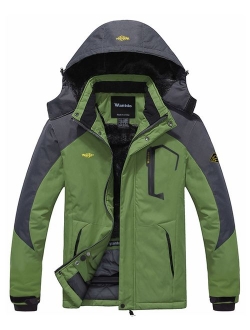 Wantdo Mountain Waterproof Ski Jacket Windproof Rain Jacket