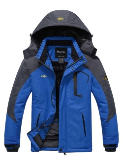 Wantdo Mountain Waterproof Ski Jacket Windproof Rain Jacket