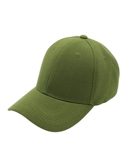 Baseball Cap Men Women - Classic Adjustable Plain Hat