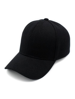 Baseball Cap Men Women - Classic Adjustable Plain Hat