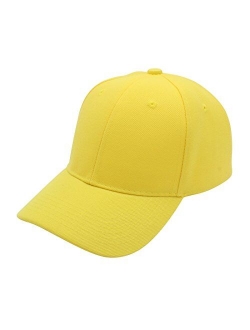 Baseball Cap Men Women - Classic Adjustable Plain Hat