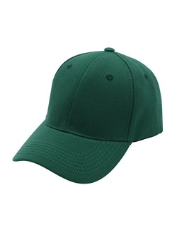 Baseball Cap Men Women - Classic Adjustable Plain Hat
