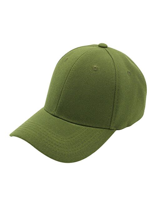 Top Level Baseball Cap Men Women - Classic Adjustable Plain Hat