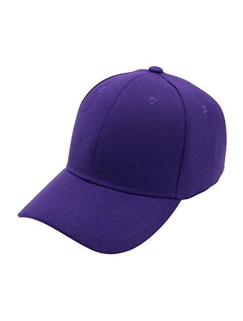 Top Level Baseball Cap Men Women - Classic Adjustable Plain Hat