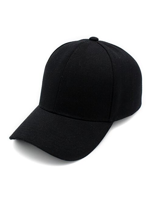 Top Level Baseball Cap Men Women - Classic Adjustable Plain Hat