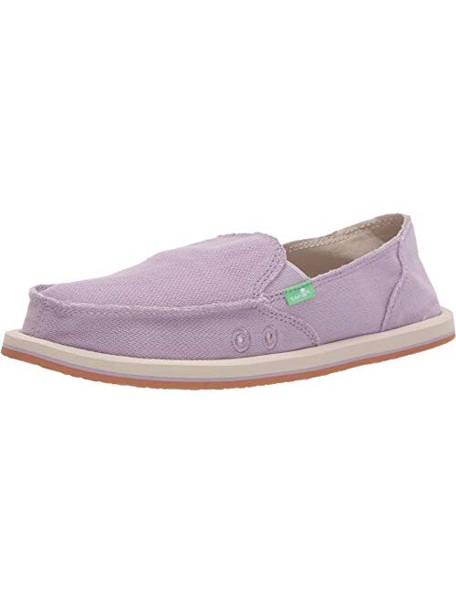 Sanuk Women's Donna Hemp Loafer Flat 