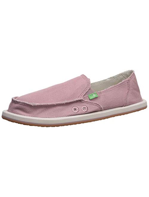 Sanuk Women's Donna Hemp Loafer Flat 