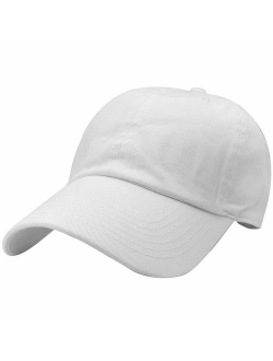 Falari Classic Baseball Cap Dad Hat 100% Cotton Soft Adjustable Size