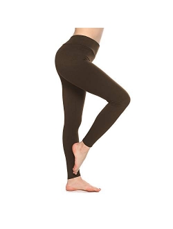 KT Buttery Soft Leggings for Women - High Waisted Leggings Pants with Pockets - Reg & Plus Size