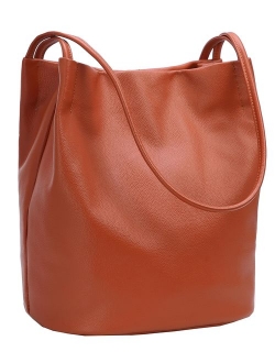 Leather Totes Shoulder Bag Fashion Handbags and Purses for Women and Ladies