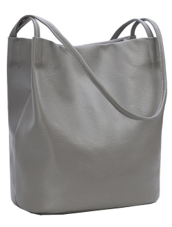 Leather Totes Shoulder Bag Fashion Handbags and Purses for Women and Ladies