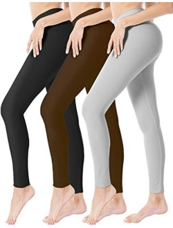 Natural Feelings High Waist Tummy Control Leggings for Women Ultra Soft Stretch Opaque Slim Yoga Leggings One Size & Plus Size