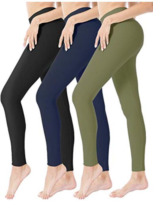 Natural Feelings High Waist Tummy Control Leggings for Women Ultra Soft Stretch Opaque Slim Yoga Leggings One Size & Plus Size