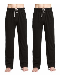 CYZ Comfortable Jersey Cotton Knit Pajama Lounge Sleep Pants