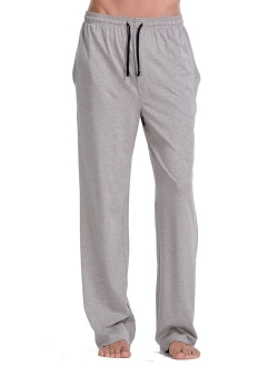 CYZ Comfortable Jersey Cotton Knit Pajama Lounge Sleep Pants