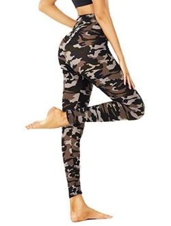 CAMPSNAIL for Women Ultra Soft Christmas Printed High Waist Tummy Control Leggings Capri & Full Length Squat Proof Leggings Workout Pants