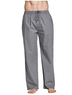 CYZ Men's 100% Cotton Poplin Pajama Lounge Sleep Pant