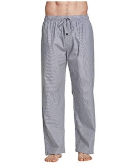 CYZ Men's 100% Cotton Poplin Pajama Lounge Sleep Pant