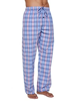 CYZ Men's 100% Cotton Poplin Pajama Lounge Sleep Pant