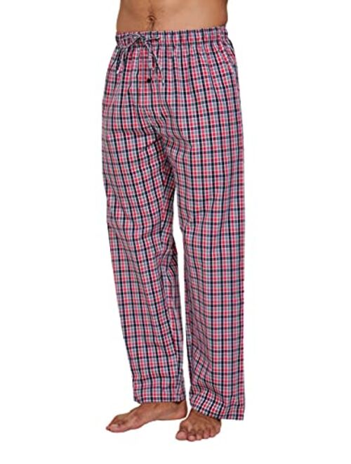 CYZ Men's 100% Cotton Poplin Pajama Lounge Sleep Pant