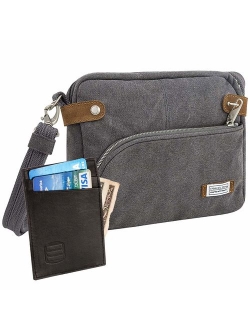 Anti-Theft Heritage Crossbody Bag