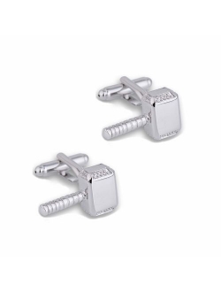 Zealmer 316L Stainless Steel Cufflinks Shirt Studs Business Wedding Gifts for Men