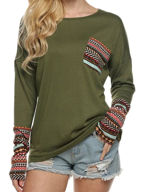 women's long sleeve sweatshirts